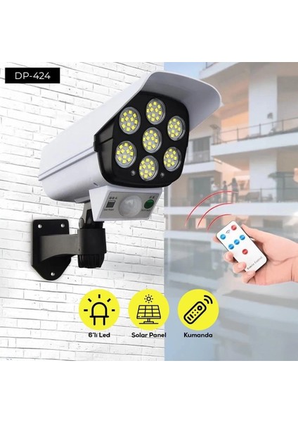 Dempower Kumandalı Güneş Enerjili 6lı LED fiyatları