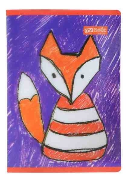 A4 100 Yaprak Kareli Pp Kapak Dikişli Defter