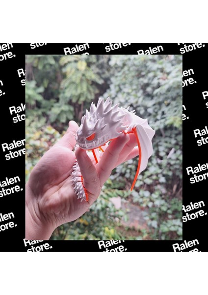 Ejderhanı Nasıl Eğitirsin Deathgripper Figür | 20CM | Beyaz ( Yüksek Kalite 3D Baskı Pla ) modelleri
