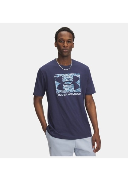 Erkek Ua Abc Camo Boxed Logo Kısa Kollu T-Shirt 1361673-403