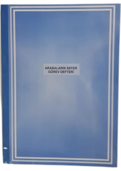 Araba Sefer Görev Defteri