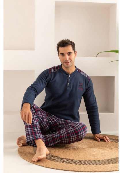 Ni̇sanca Nisanca 3 Renk Kışlık Erkek Polar Pijama Takımı fırsatları