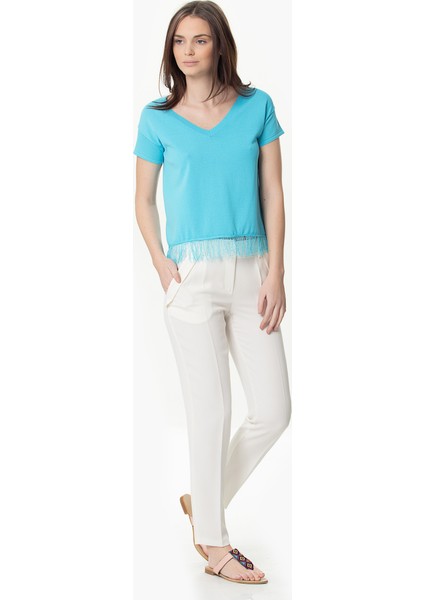 Orta Bel Cep Detaylı Pantolon Kemik Y1612020_019 fiyatları