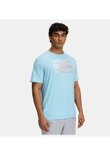 Erkek Ua Team Issue Wordmark Kısa Kollu T-Shirt 1329582-494