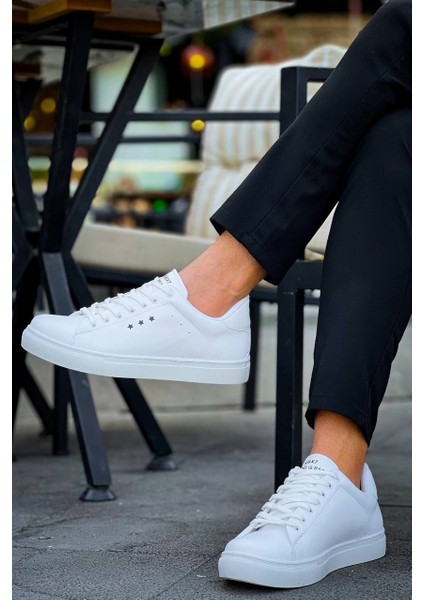 Kb-X7 Kuback Beyaz Yüksek Taban Bağcıklı Günlük Erkek Ayakkabı fiyatları