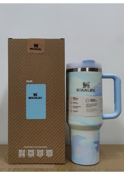 Quencher Pipetli Termos Bardak 1.18 Lt Sea ​​foam