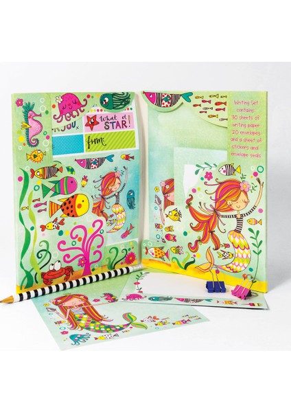 Rachel Ellen - Mermaid Mektup Yazma Seti modelleri