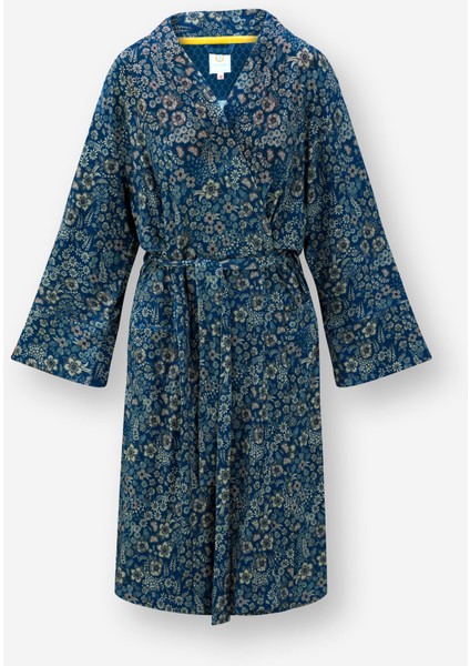 Naomi Mavi Viscose Kimono