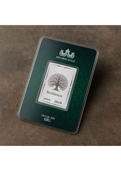 Ihtişamlı ve Zarif Ağaç Temalı Hediyeye Özel 10 Gram 999 Ayar Gümüş ile Üretilmiş Gümüş KÜLÇESI-694