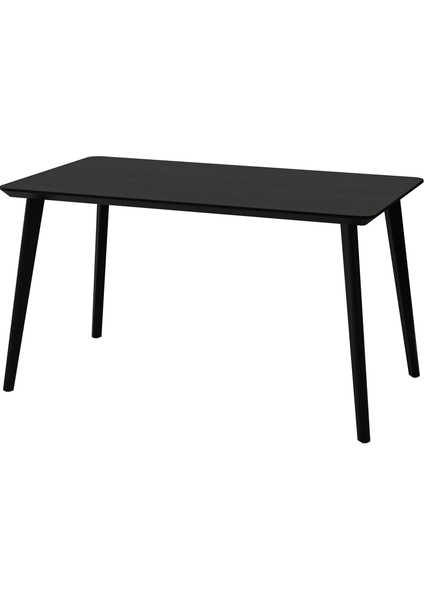 Lısabo Mutfak Masası Siyah 140 x 78 cm 4 Kişilik