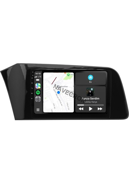 Hyundaı Elantra 2021+ 10" Uyumlu Androıd Multimedya Gerçek 2/32 Kablosuz Carplay Geri Görüş Kameralı