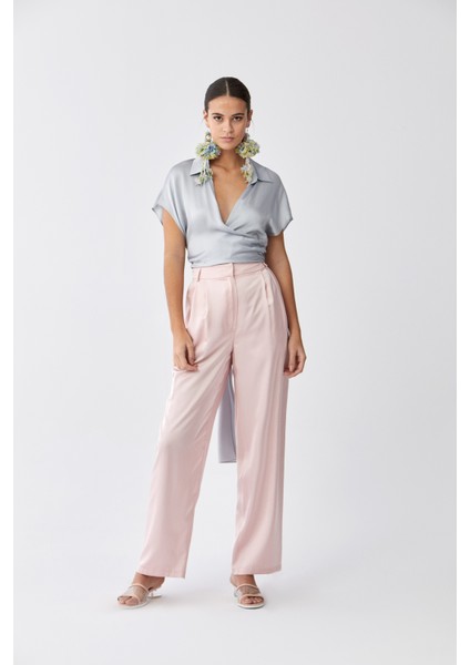 Bol Paça Cep Detaylı Pantolon Pudra Y2012077_055 fiyatları