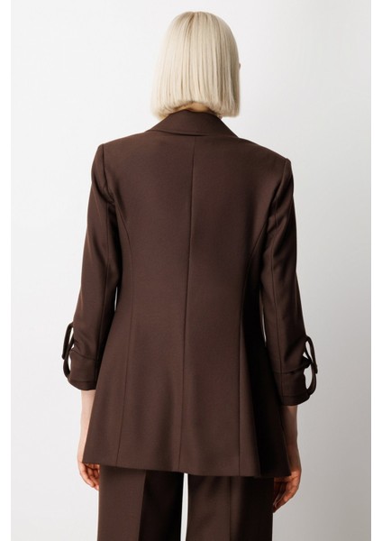 Kolu Apoletli Torba Cepli Ceket Kahve 05057 modelleri