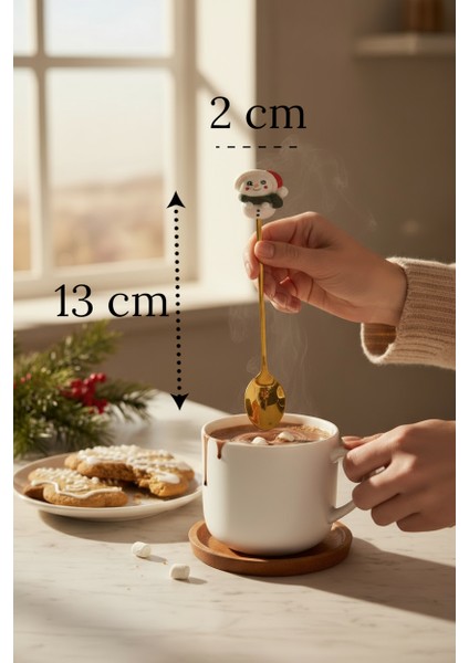 Yeni Yıl 6'lı Mini Çay Kaşığı fiyatları