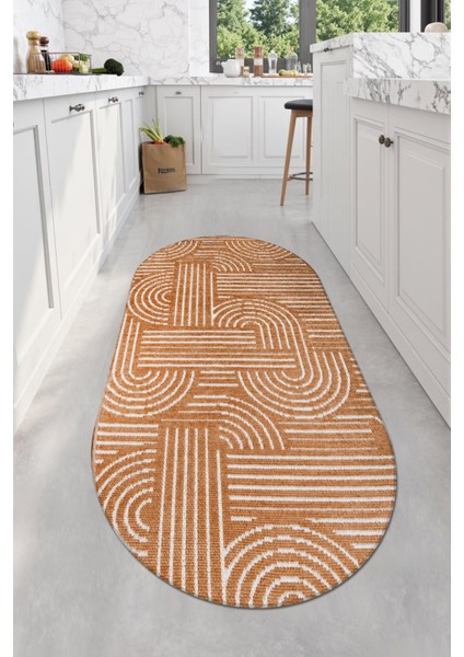 Revna Oval Halı | Yıkanabilir, Kaymaz Taban, Modern Salon ve Mutfak Halısı modelleri