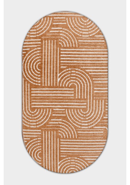 Revna Oval Halı | Yıkanabilir, Kaymaz Taban, Modern Salon ve Mutfak Halısı fırsatları