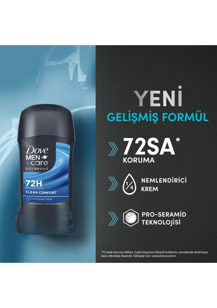 Men Stick Clean Comfort Advanced Care 50 ml modelleri
