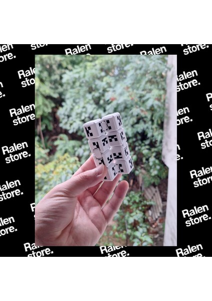 Minecraft Mini Skeleton Sonsuz Küp Stres Oyuncağı Fidget | 8X4CM ( Yüksek Kalite 3D Baskı Pla ) fırsatları