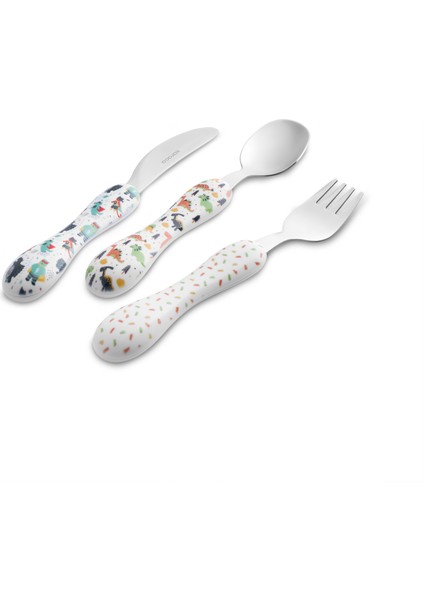 Rex 3 Parça Çocuk Çatal Kaşık Bıçak Mama Seti fiyatları