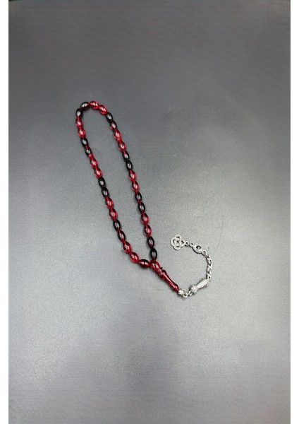 Siyah Kırmızı Ateş Kehribar Tespih modelleri