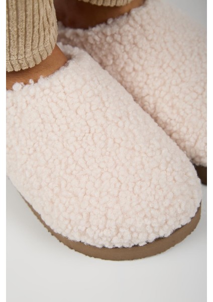 (Orlina) Kadın Tedy Sabo Platform Bej Terlik modelleri