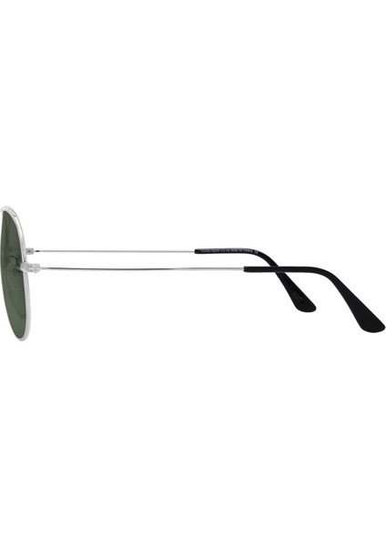 Polarize Pilot Güneş Gözlüğü Raptor 105 Large Gümüş Gözlük modelleri