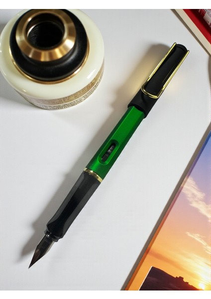 Chren 3920 Klasik Dolma Kalem, Mat Metalik Gövde, Altın Detaylı fiyatları