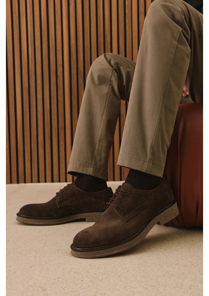 Ziya, Erkek Deri Ayakkabı 1431043Z0210 Kahve