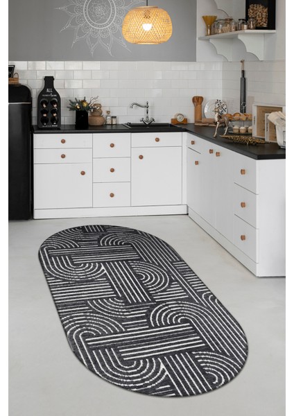 Revna Oval Halı | Yıkanabilir, Kaymaz Taban, Modern Salon ve Mutfak Halısı modelleri