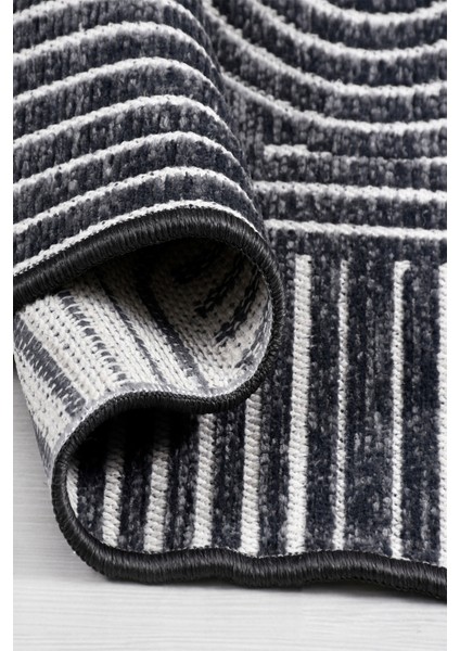 Revna Oval Halı | Yıkanabilir, Kaymaz Taban, Modern Salon ve Mutfak Halısı