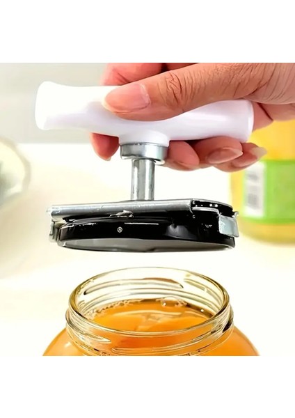 Paslanmaz Çelik Kavanoz ve Şişe Açacağı | Ayarlanabilir, Kaymaz, Ergonomik Tutma Saplı fırsatları