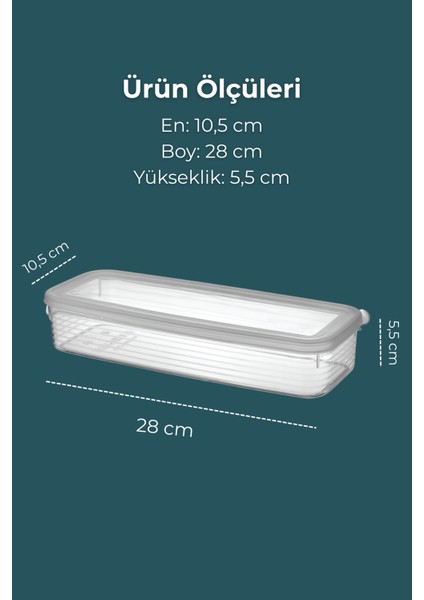 6 Adet 1,6 Litre Buzdolabı Içi Düzenleyici Saklama Kabı -Buzluk Saklama Kabı fiyatları
