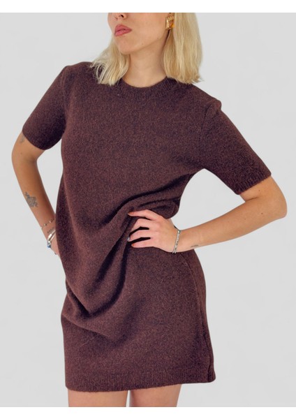 Triko Elbise Kadın Kahve indirimleri