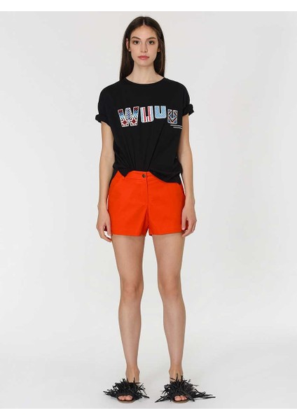 Cep Detaylı Mini Mercan Rengi Şort Mercan Y1912614_030 modelleri