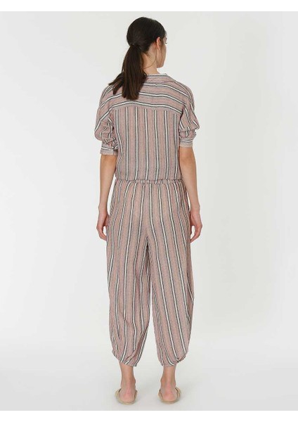Çizgili Şalvar Pantolon Standart Renk Y1964113_089 fırsatları