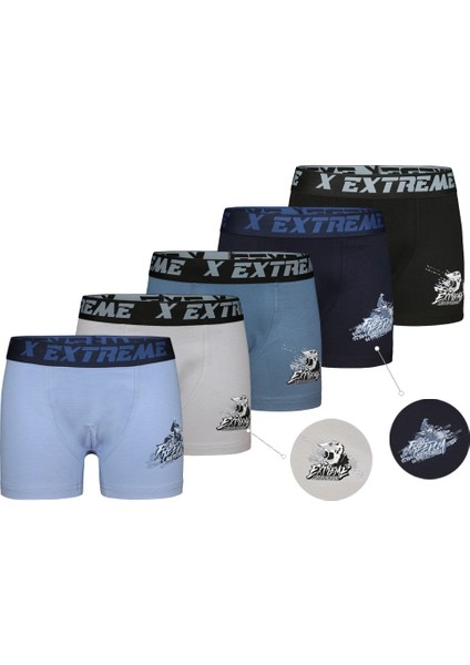 5'li Erkek Çocuk Boxer