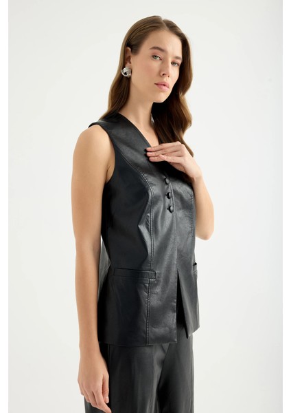 Suni Deri Yelek indirimleri