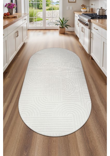 Revna Oval Halı | Yıkanabilir, Kaymaz Taban, Modern Salon ve Mutfak Halısı modelleri