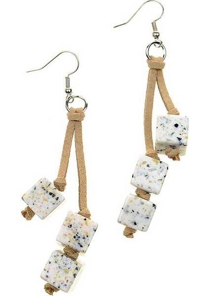 Küp Detaylı Sallantılı Küpe Standart Renk Y1986464_089