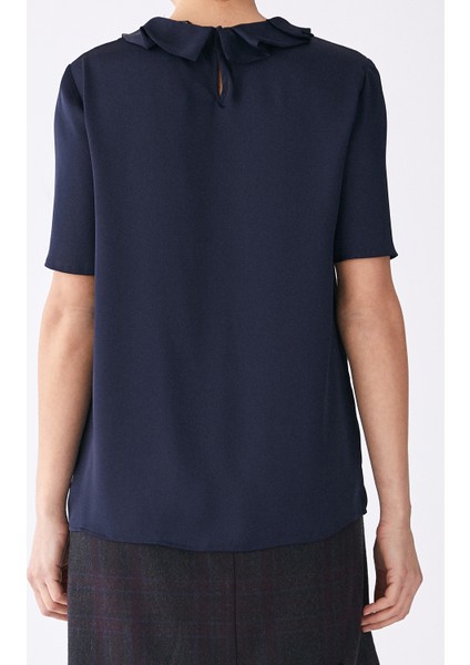 Fırfır Detaylı Bluz Lacivert K1913305_015 modelleri