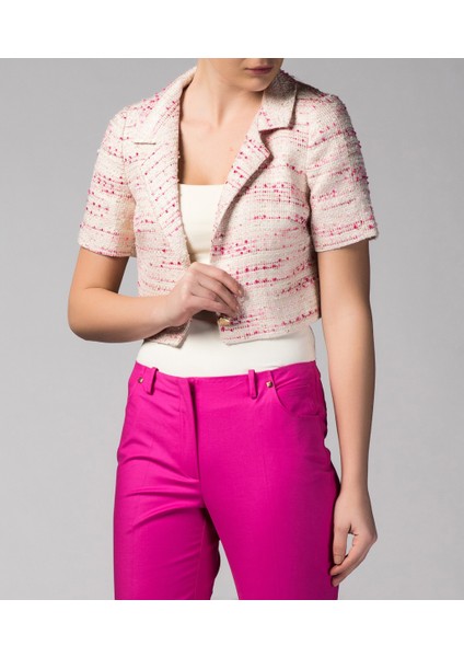 Crop Kap Fuşya Y1316038_003