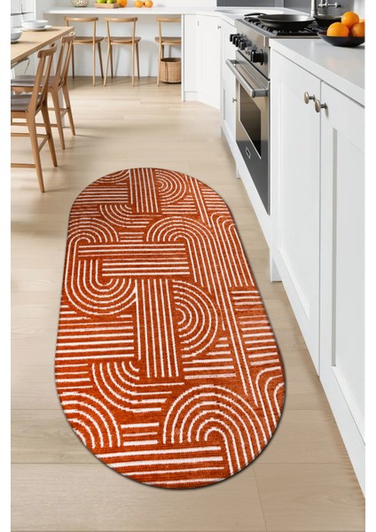 Revna Oval Halı | Yıkanabilir, Kaymaz Taban, Modern Salon ve Mutfak Halısı modelleri