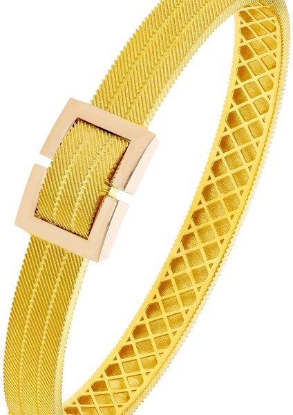 Tasarım Altın Kelepçe - 14K