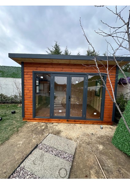 Ahşap Kış Bahçesi KB90001 (1+0) 3x4 Toplam 12METREKARE