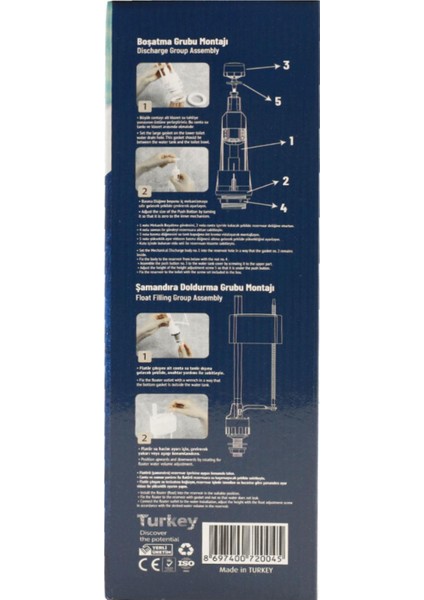 Rezervuar Iç Takım Basmalı Klozet Sifon Iç Takımı fırsatları