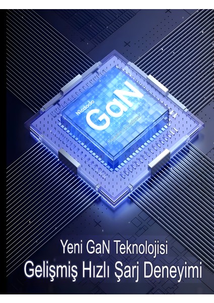 67W Gan Hızlı Şarjlı Kablolu Priz – 3x Type-C + 1x USB + 2'li Priz | 1.5m Uzatma Kablosu – Siyah fırsatları