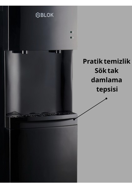 1119BB Soğuk Su Sebili Siyah indirimleri