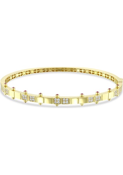 Tasarım Altın Kelepçe - 14K