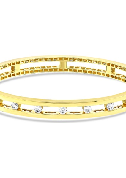 Tasarım Altın Kelepçe - 14K