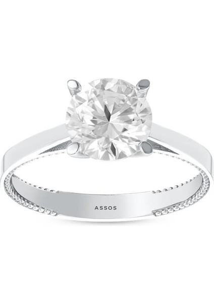 Altın Tektaş Yüzük - 14K